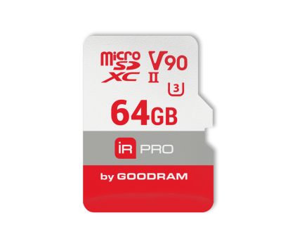 Karta pamięci GOODRAM 64GB microSDXC UHS-II zapis 240MB/s odczyt 280MB/s